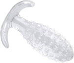 Transparent Anchor Beaded Anal Plug