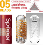 Spinner SPN-005 Beads Reusable Spiral-Motion Male Masturbator