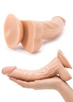 Lifelike Lover Classic Curved Realistic Dildo 8 Inch