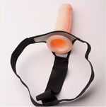 5 Inch Silicone Strap On Dildo With Hollow