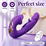Tongue Licking Clitoral G-spot Vibrator