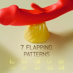 3-in-1 Rabbit Clitoris Stimulator G-Spot Flutter With 7 Vibration