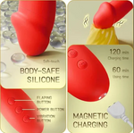 3-in-1 Rabbit Clitoris Stimulator G-Spot Flutter With 7 Vibration