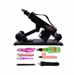Thrusting Sex Machine With 6 Attachments