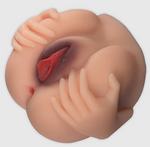 Hands-On Vagina And Anal Masturbator (Flesh)