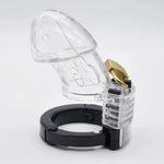 Master Series Clear Captor Chastity Cage - Medium