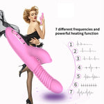 Rabbit Vibrator for Clitoris & G-spot with Silicone Tongue