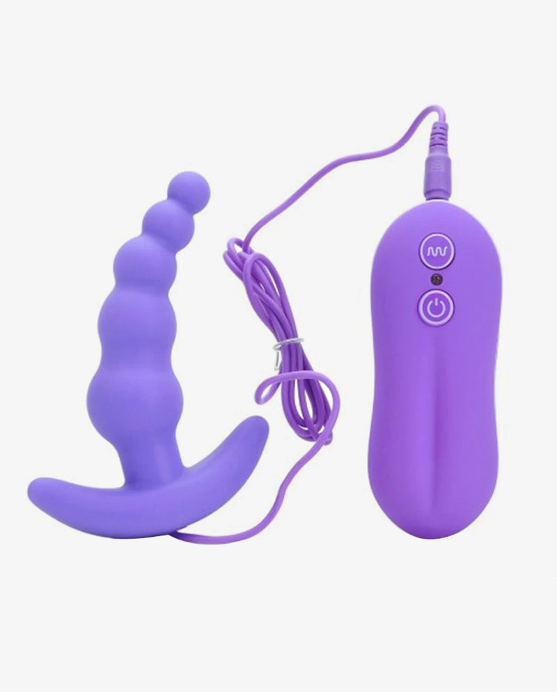 Aphrodisia Bead Style Vibrating Anal Plug