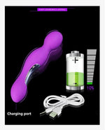 Demi Dual Head Vibrating Wand Massager