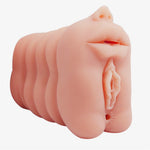 3 In 1 Vagina Mouth Anal Pocket Pussy Male Masturbator