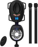 Wearable Male Automatic Masturbator with Removable Belts