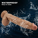 Huge Dildo 12 Inch Extreme Big Realistic Dildo Sturdy Suction Cup