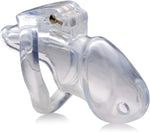 Master Series Clear Captor Chastity Cage - Medium
