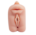 3 In 1 Vagina Mouth Anal Pocket Pussy Male Masturbator