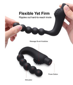 Flexible Vibrating Anal Beads Massager
