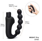 Flexible Vibrating Anal Beads Massager