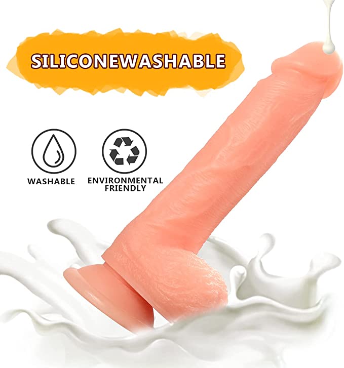 8.5 Inches Squirting Water Spray Penis Dildo