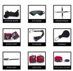 9 Pcs Couple Honeymoon Kit