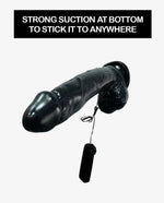 10 Inches Vibrating Dildo with Balls