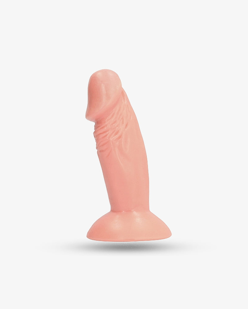 4 Inch Realistic Dildo - Flesh - [Adultskart.com]