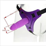 Harness Strap On Dildo - [Adultskart.com]