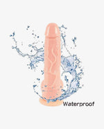 6 Inch Realistic Dildo With Vibration And Suction Cup - [Adultskart.com]