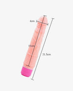 8 Inch Stud Vibrating Dildo