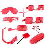 BDSM Bed Restraints For Sex, 10 Pcs Set