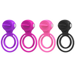 Penis Vibrating Ring With Tongue