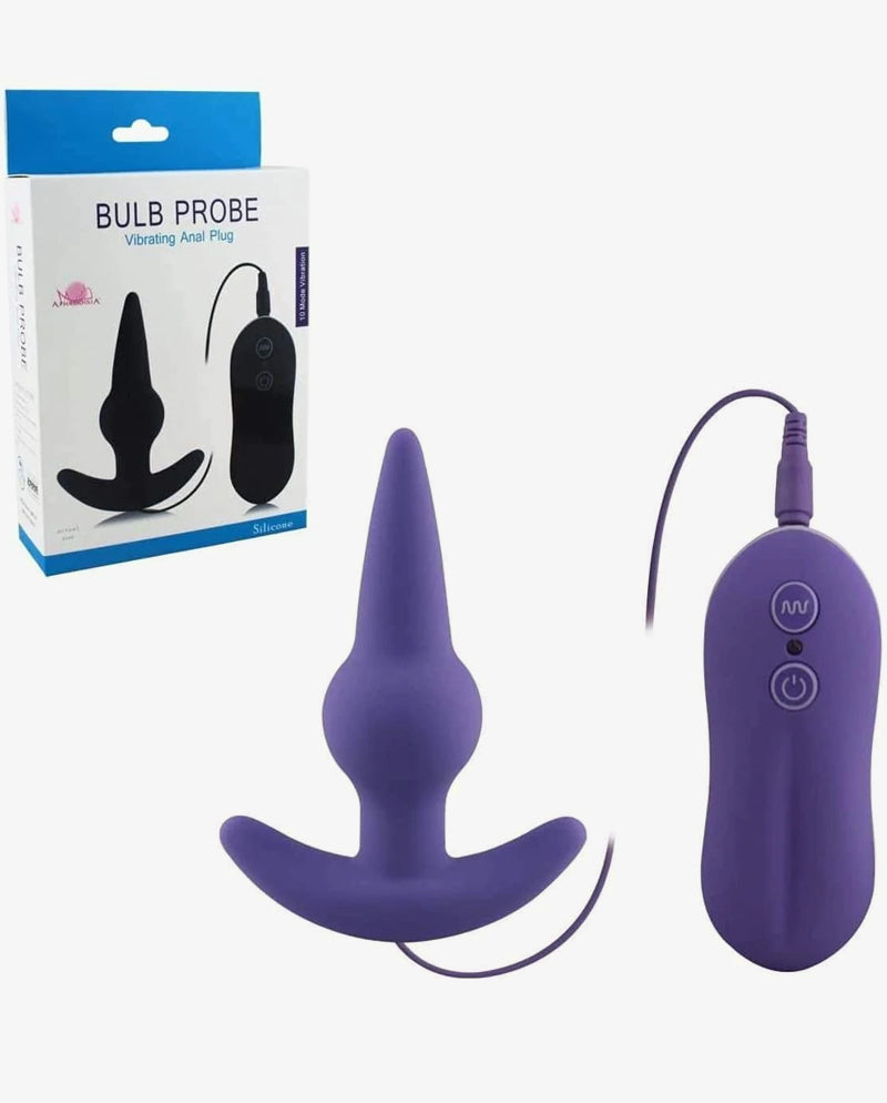 Aphrodisia Bulb Probe Vibrating Butt Plug Aphrodisia Bulb Probe Vibrating Butt Plug