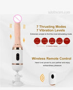 Automatic Adjustable Sex Machine Dildo - [Adultskart.com]