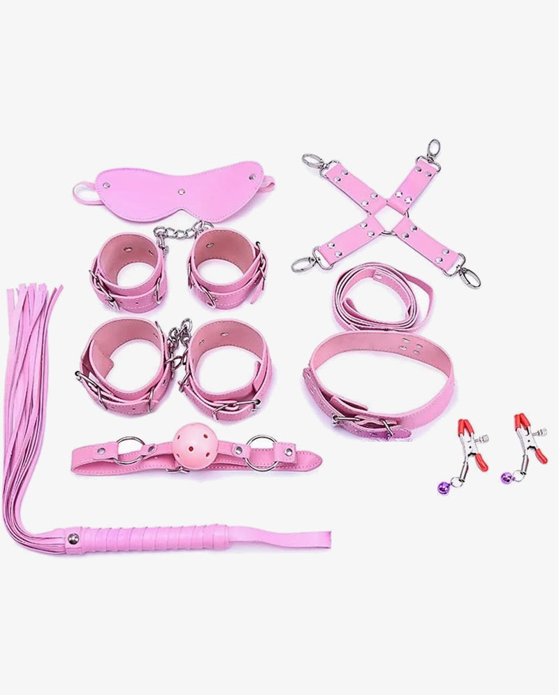 Bondage Kit Restraints For Sex,8 Pcs Kit - [Adultskart.com]