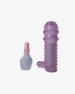 Extra Dotted Crystal Condom With Silicon Made Washable & Reusable Feature Condom - [Adultskart.com]