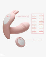 Invisible Wear Butterfly Remote Control Panty Vibrator - [Adultskart.com]