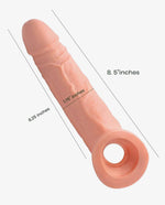 Jumbo Penis Extender Condom Sleeve - [Adultskart.com]