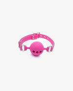 Mouth Ball Breathable Gag Pink - [Adultskart.com]