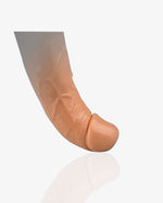 Multi-Speed Flexible Realistic Vibrating Dildo (Orange) - [Adultskart.com]