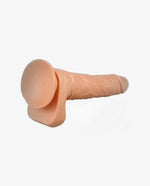 Multi-Speed Flexible Realistic Vibrating Dildo (Orange) - [Adultskart.com]