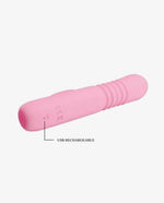 Pretty Love Leopold Telescopic Vibrator - [Adultskart.com]