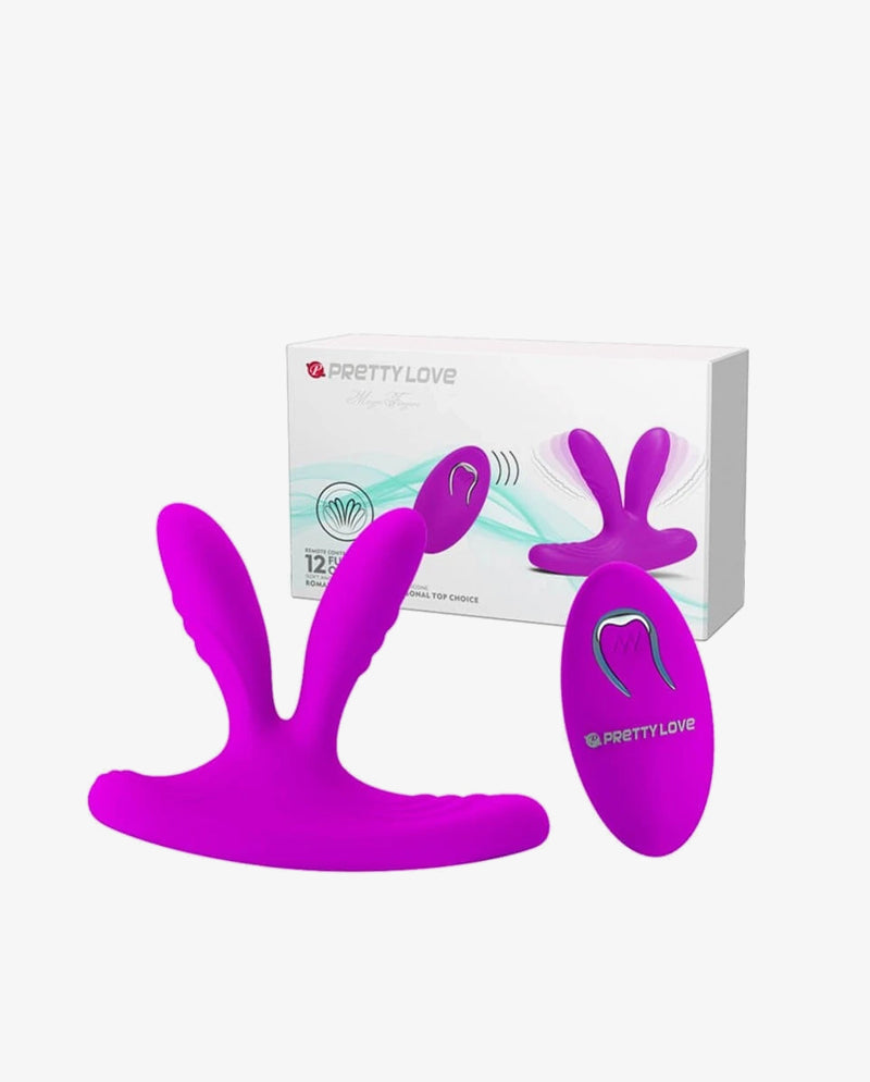 Pretty Love Magic Fingers Remote Controlled Dual Finger Vibrator