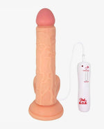 Realistic 8.5 Inch Vibrating Dildo with Suction Cup
