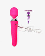 Rechargable Wand Massager Adult Toy With 10 Vibration Modes - [Adultskart.com]