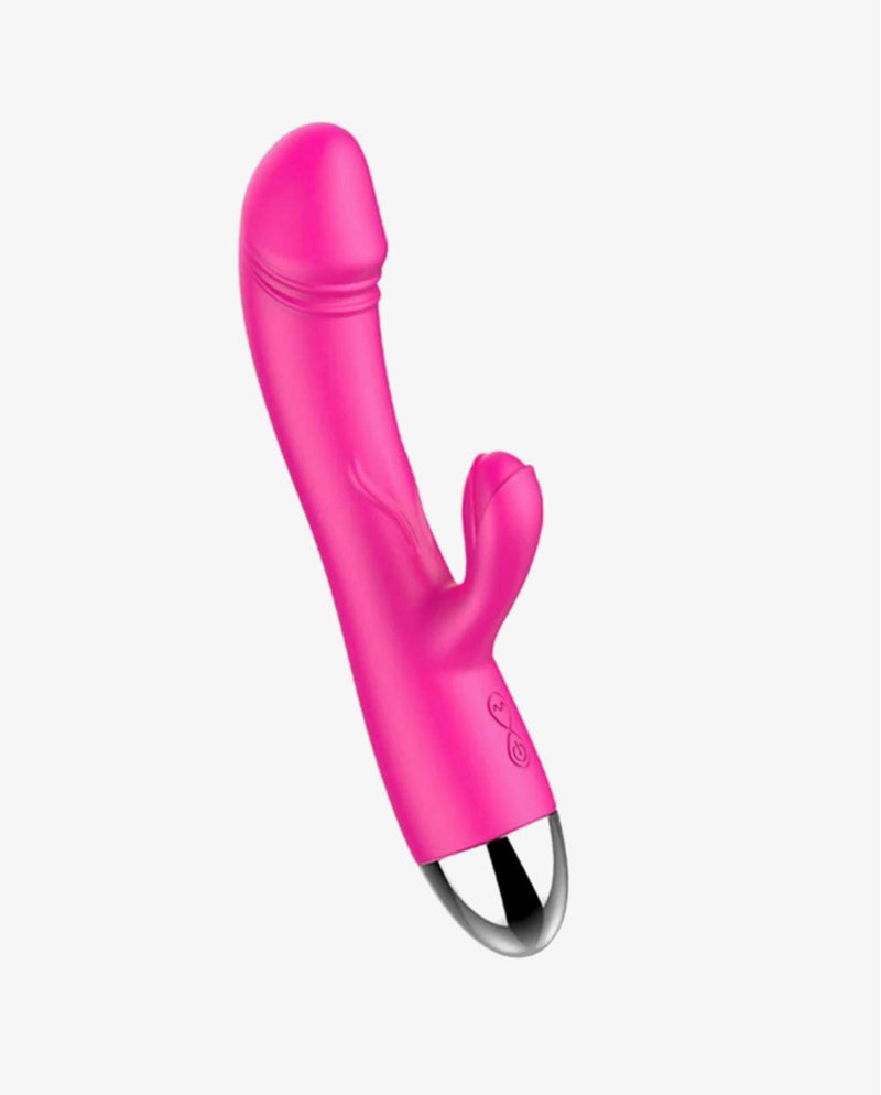Rechargeable Clitoris Vaginal Double Stimulation Vibrator - [Adultskart.com]