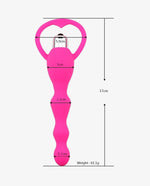 Soft Silicone Anal Beads Vibrator