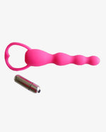 Soft Silicone Anal Beads Vibrator