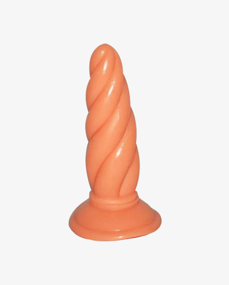 Spiral Dildo With Suction Cup