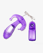 TRIPLE STIMULATTON SUPER STRONG SOFT VIBRATOR - [Adultskart.com]