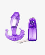 TRIPLE STIMULATTON SUPER STRONG SOFT VIBRATOR - [Adultskart.com]