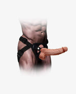 Very Soft Mars Hollow Dildo With Belt