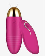 Waterproof USB Rechargeable Silicone Remote Vibrator Egg - [Adultskart.com]